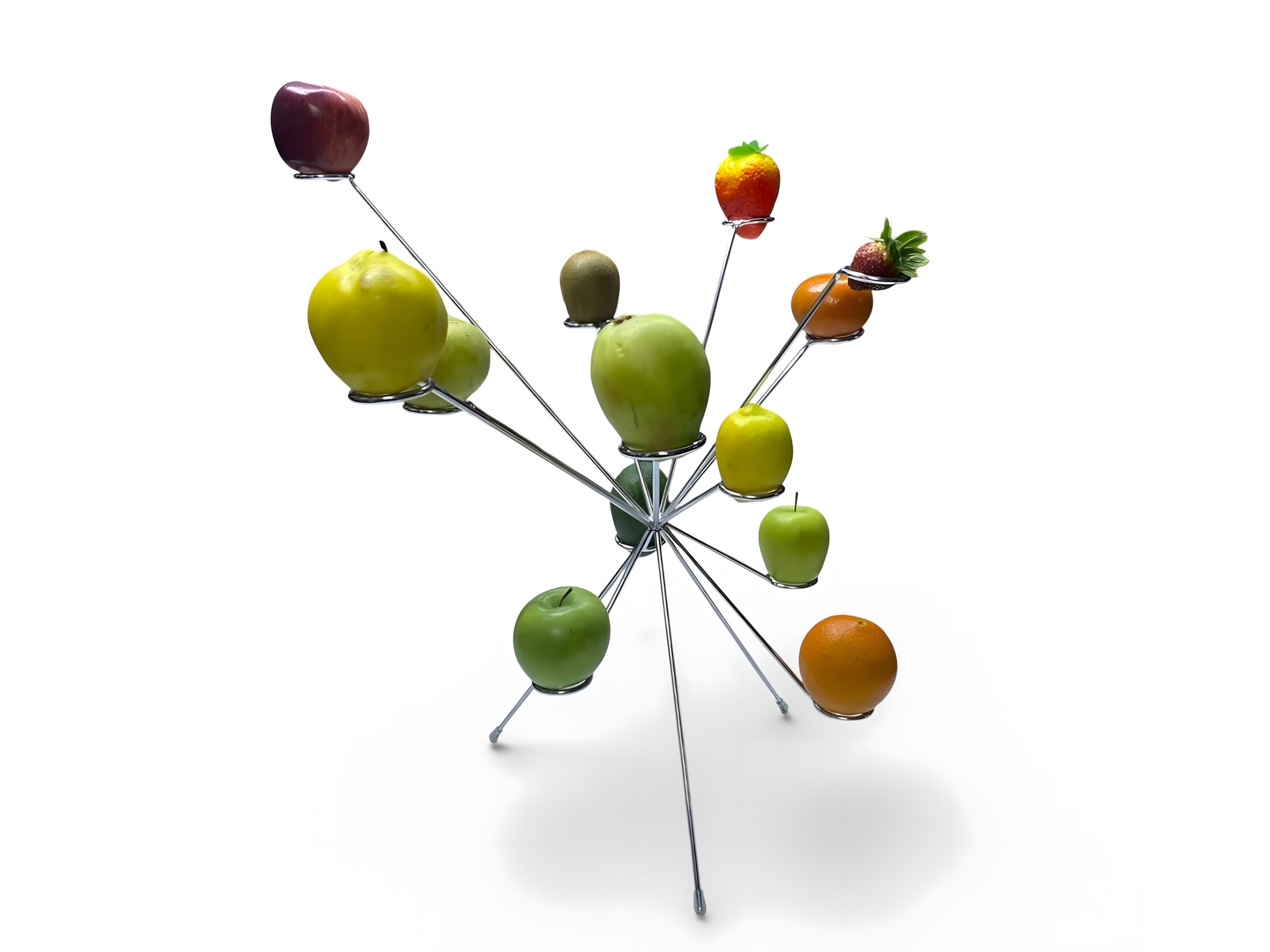 Paslanmaz Modern Dekoratif Meyvelik Standı