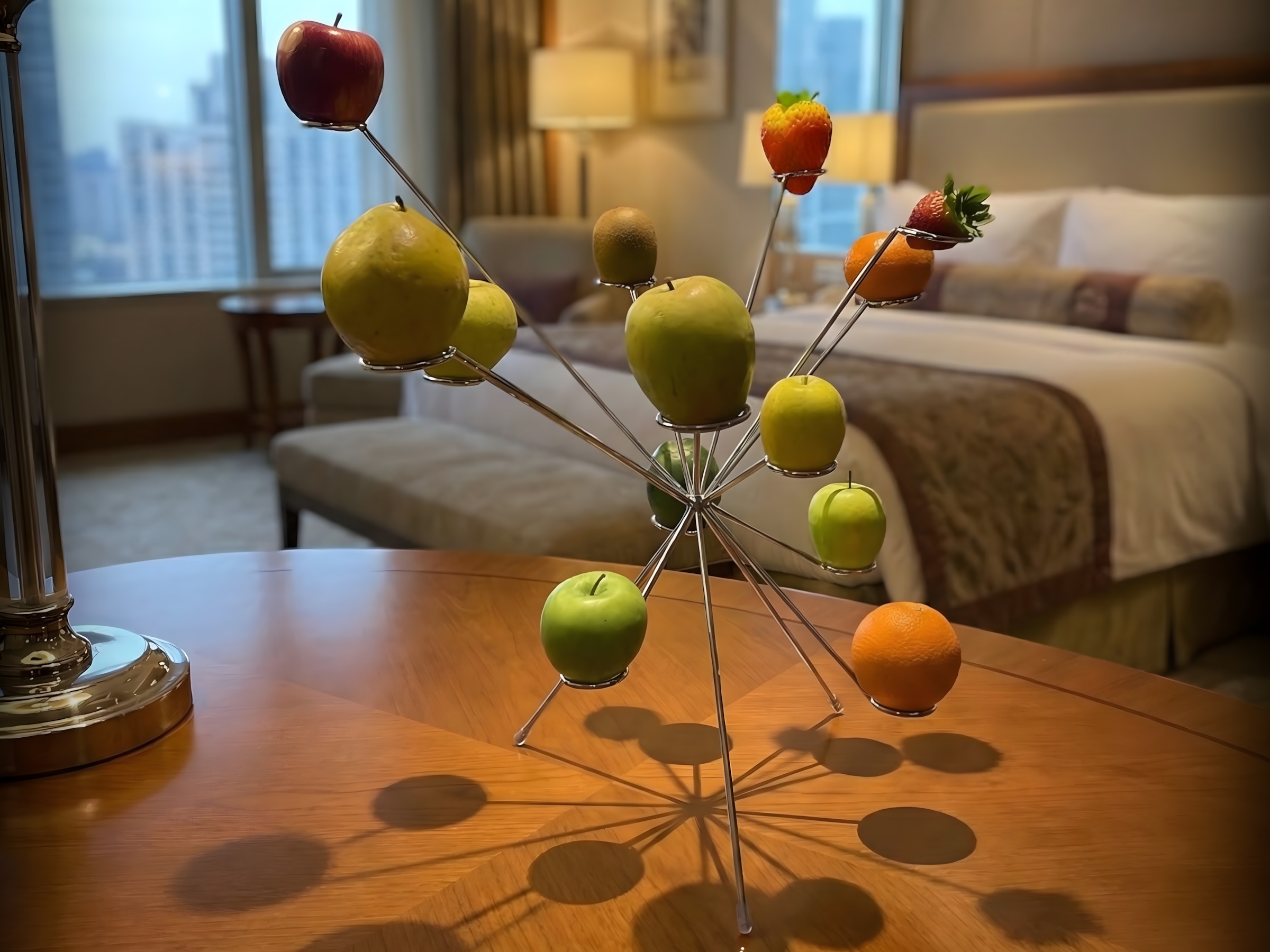 Paslanmaz çelik dekoratif meyvelik standı üretimi